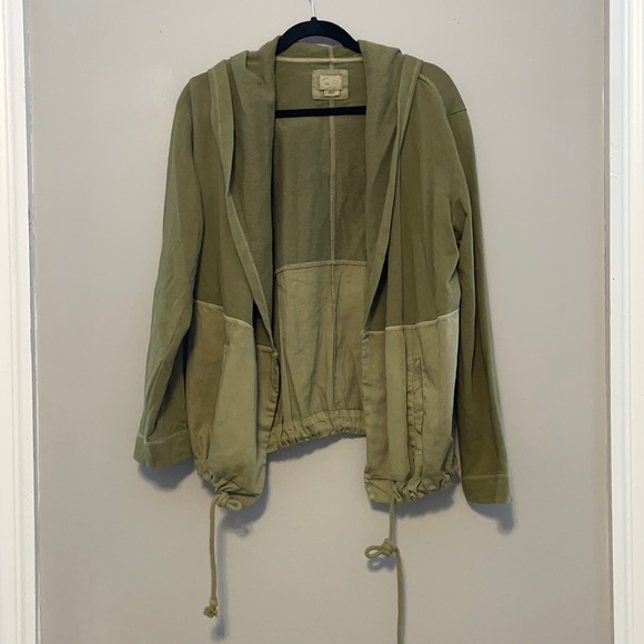 9-HI5 STCL Anthropologie Green Jacket - Picture 1 of 3